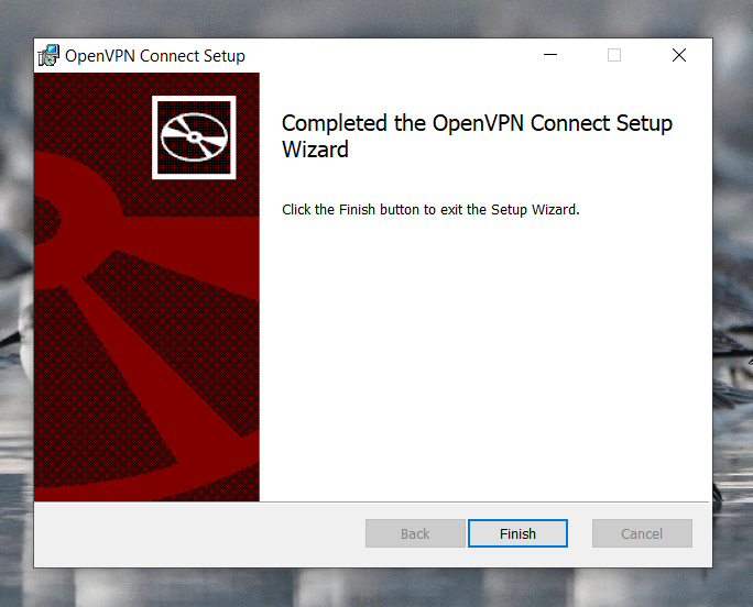 OpenVPN client setup on Windows