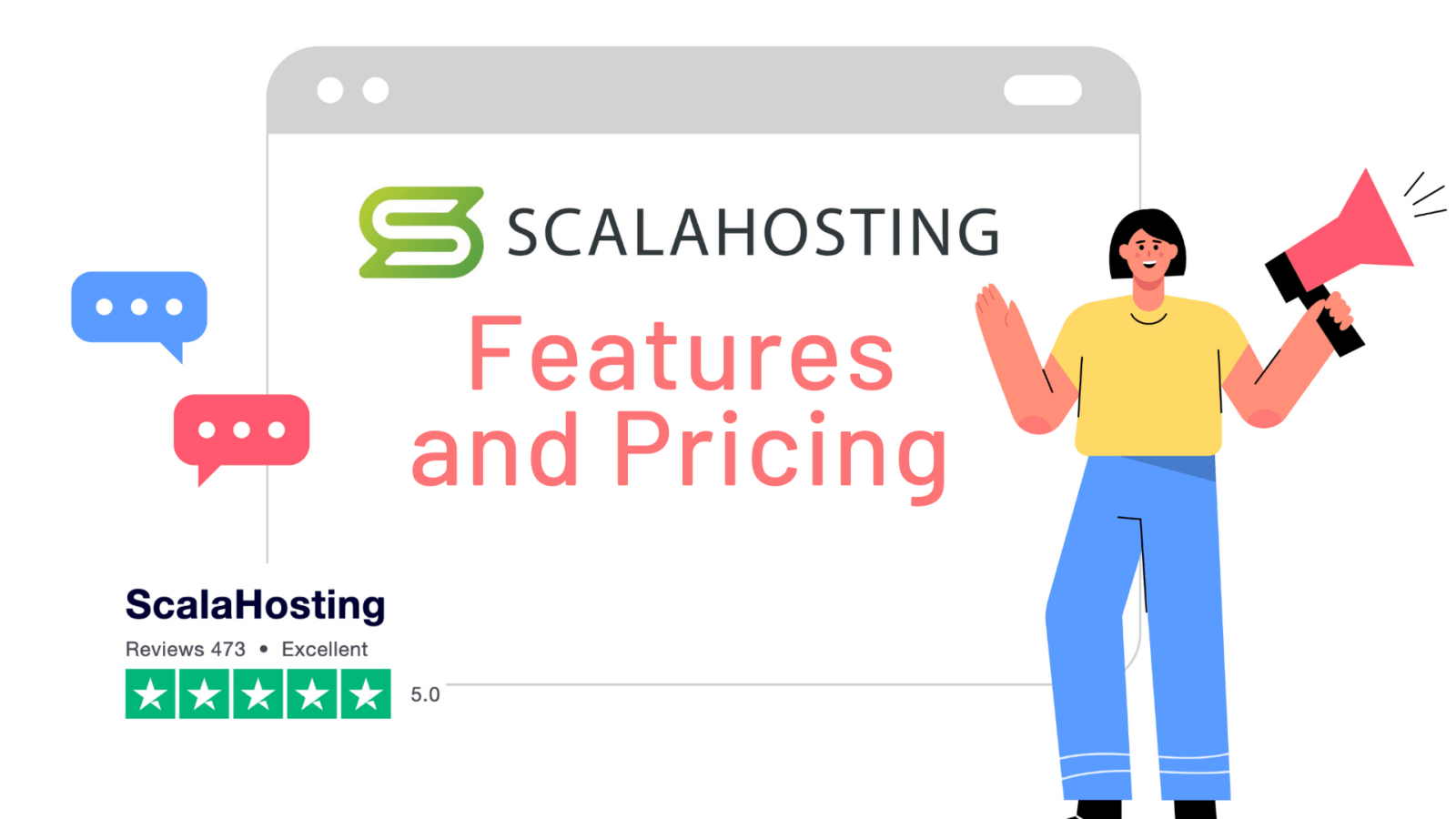 Scala Hosting Features and pricing