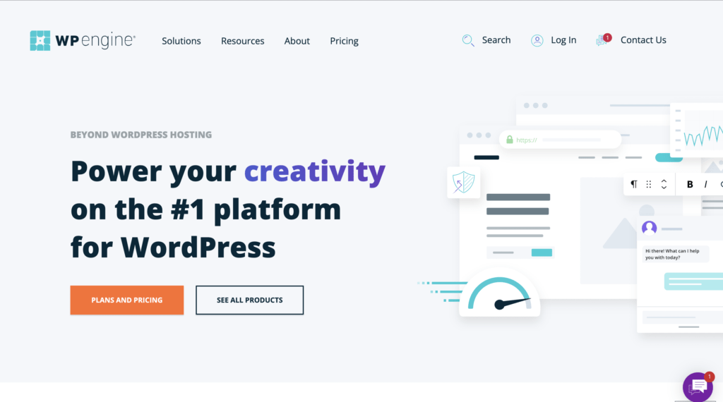 Wp engine Managed WordPress Hosting