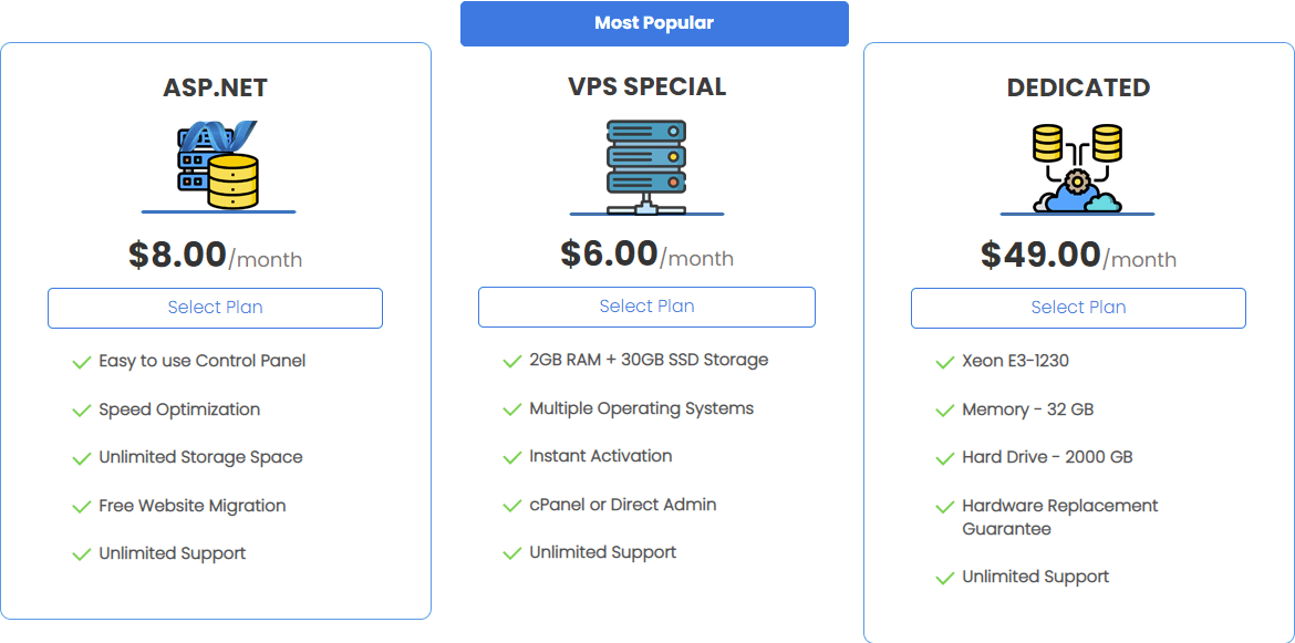 interserver pricing