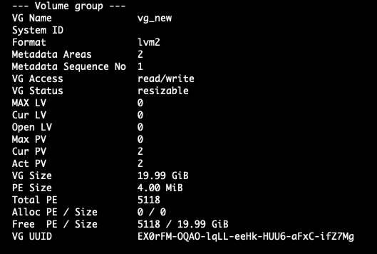 Linux Logical Volume Manager 