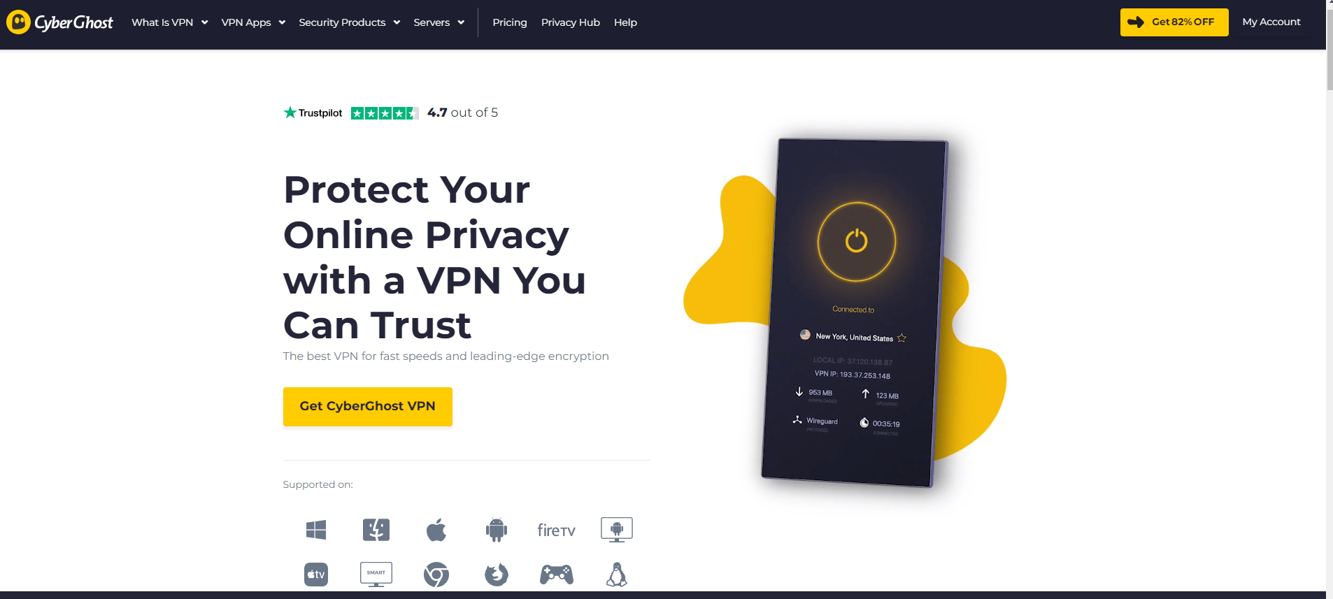  CyberGhost VPN Best VPN Services of 2022
