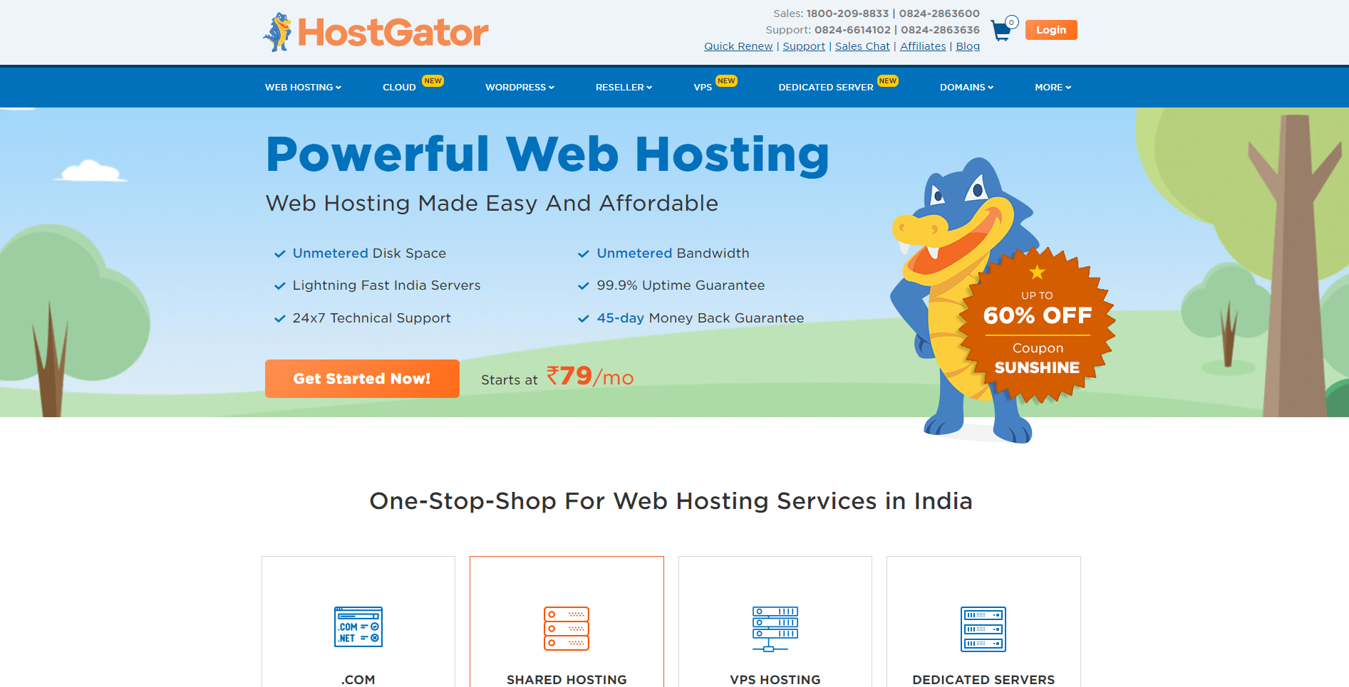 HostGator  Dedicated Web Hosting Services