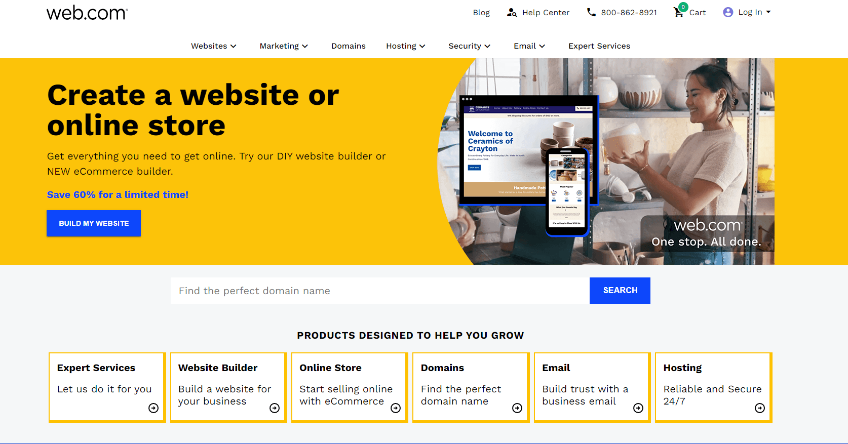 web.com  Ecommerce Website Builders 