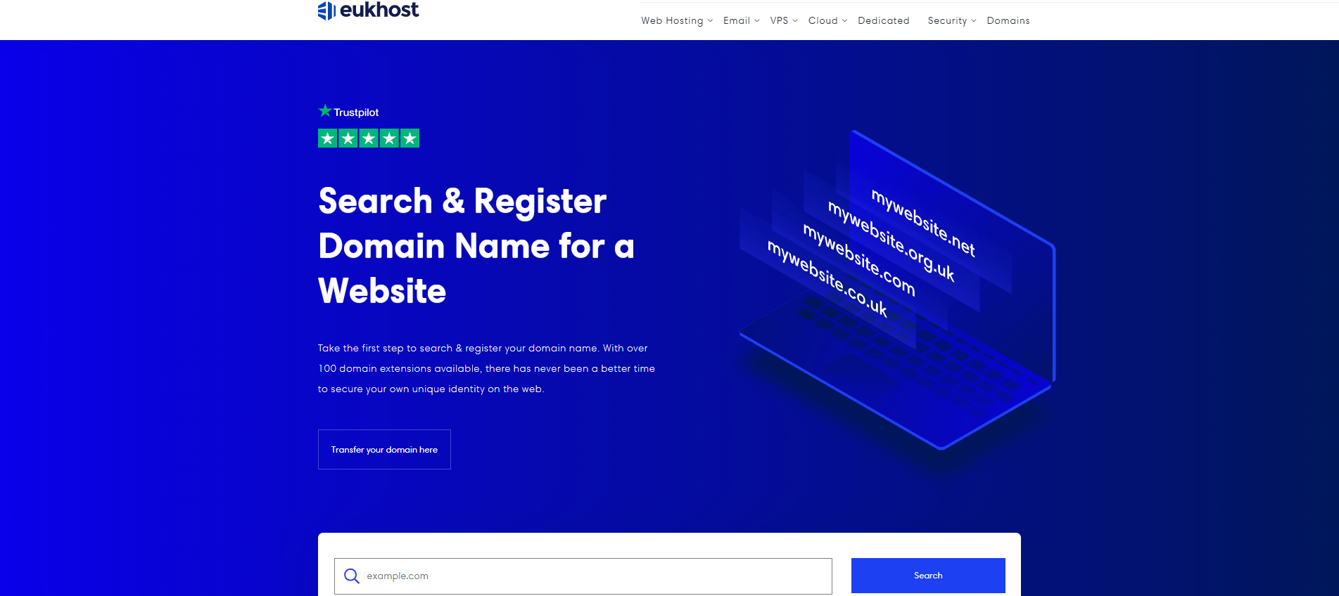 Eukhost Unlimited Domains
