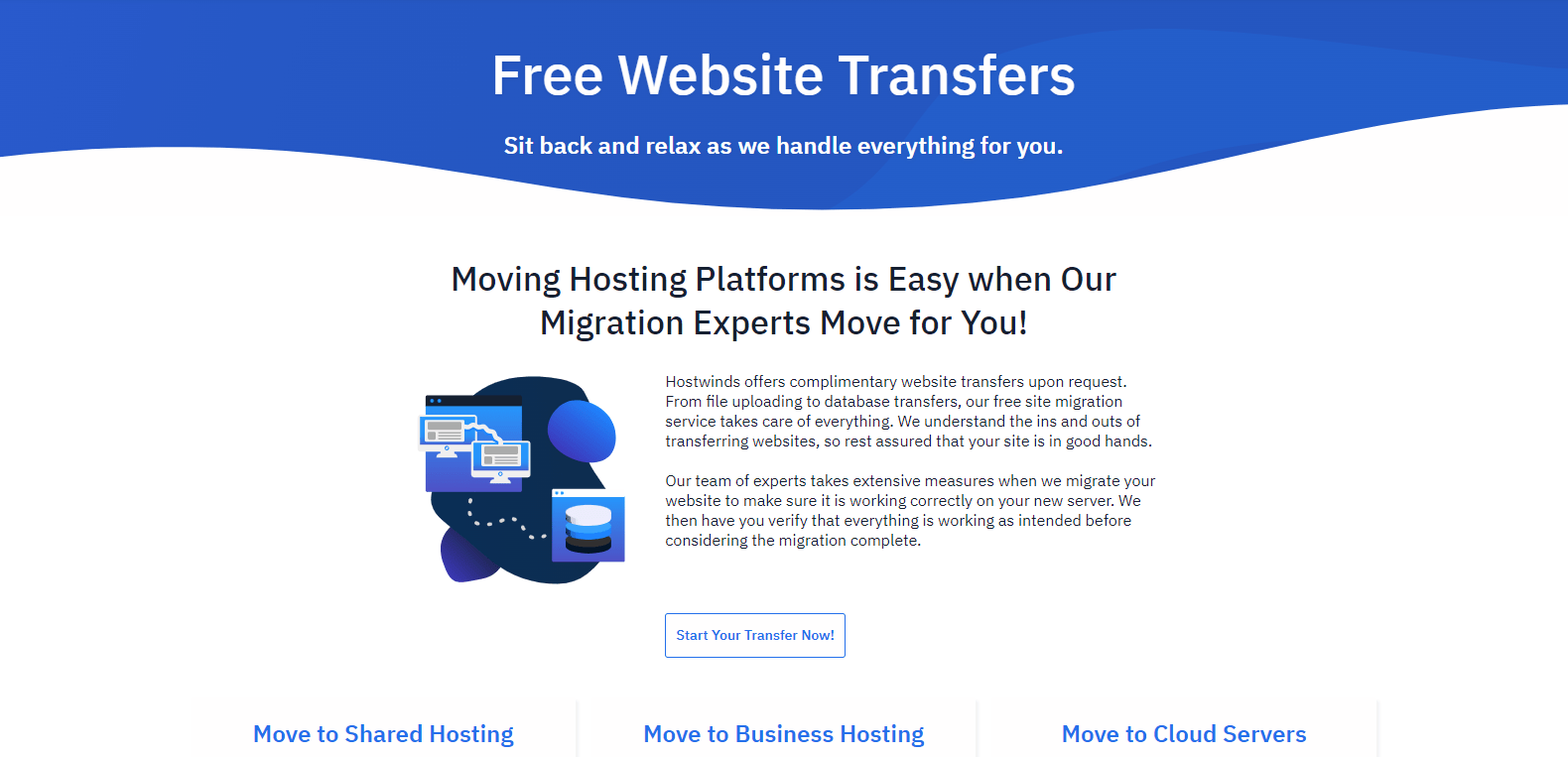 free website transfar service