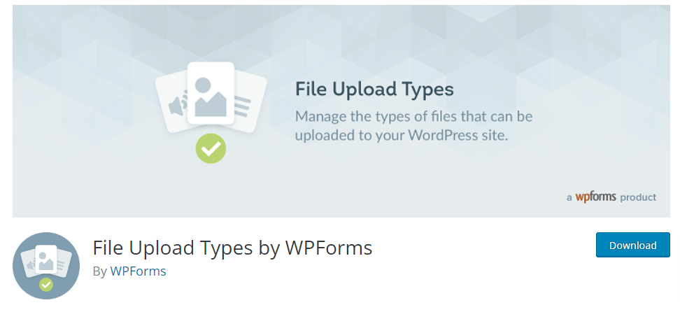  File Upload Types by WPForms