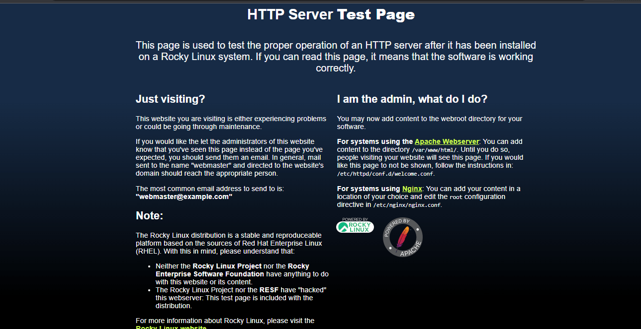 HTTP Server Test