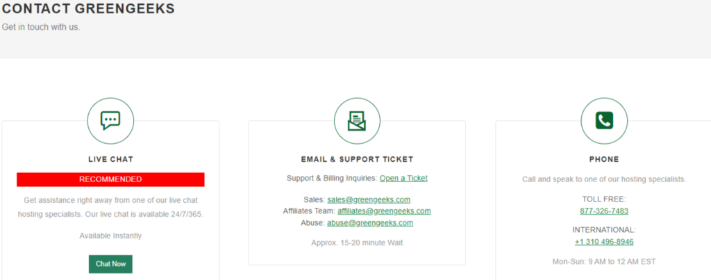 greengeek contact and support 