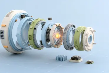 Exploded 3D kernel model representing Linux 7.2 release candidate testing