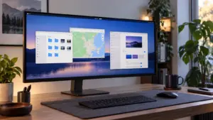 Modern Linux desktop representing the GNOME 51 release and its updated applications