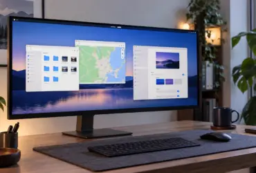 Modern Linux desktop representing the GNOME 51 release and its updated applications